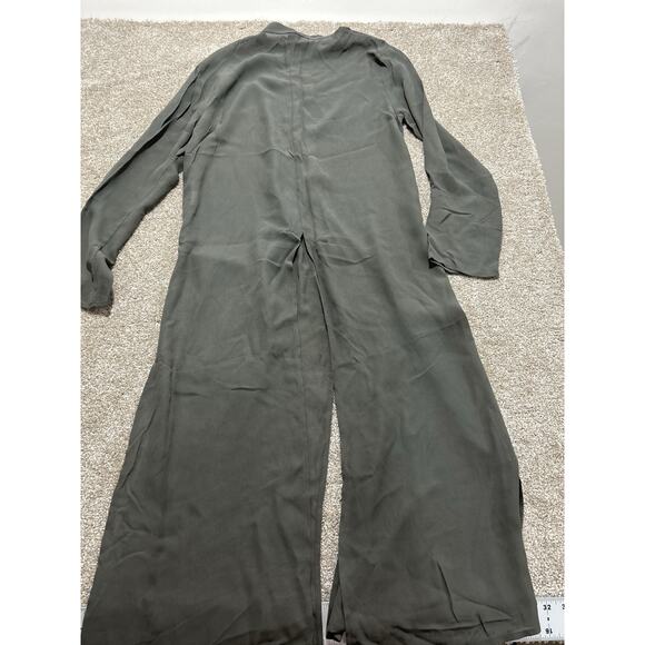 Eileen Fisher Women Button Down Sheer Long sleeves blouse Cover Up sz S - Picture 10 of 10